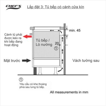 Lắp đặt bếp từ Chefs EH-DIH669